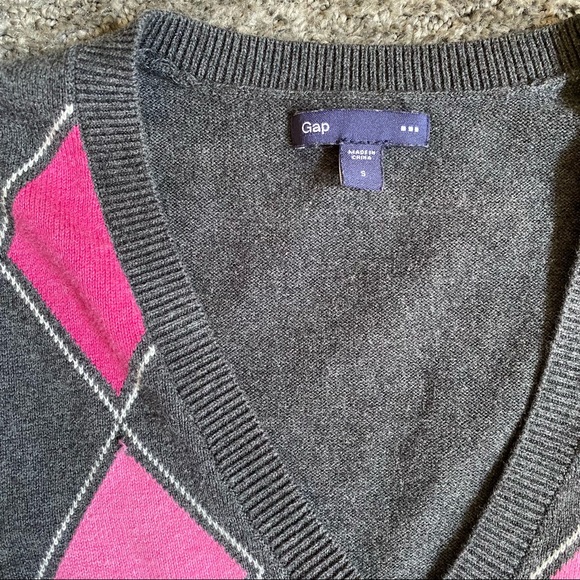 argyle sweater vest - Picture 4 of 4